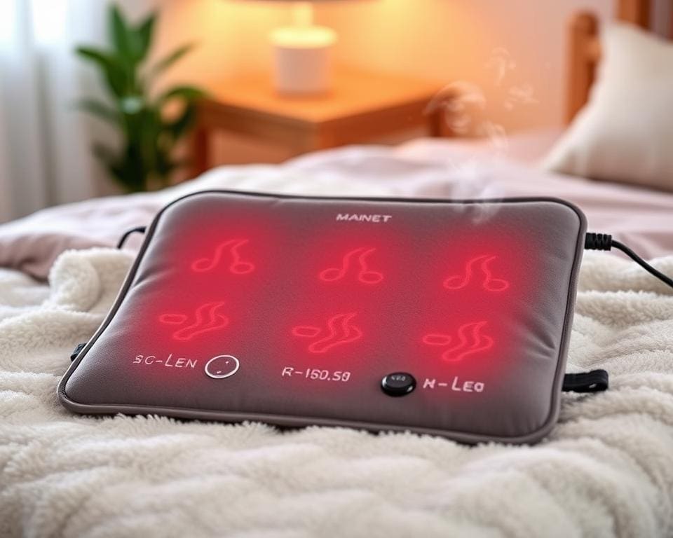 Elektrische warmtekussen met drie standen