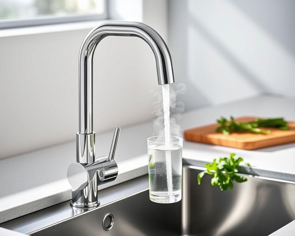 Elektrische warmwaterkraan: direct warm water zonder wachttijd