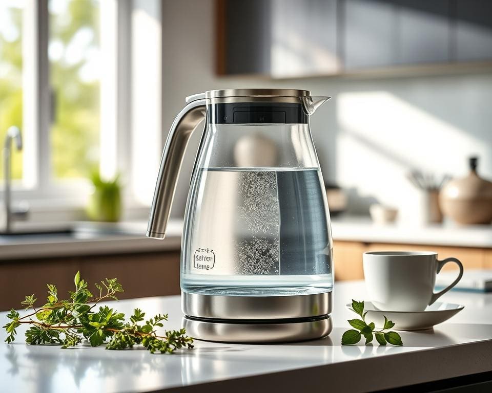 Elektrische waterkoker met glazen design: stijlvol en praktisch