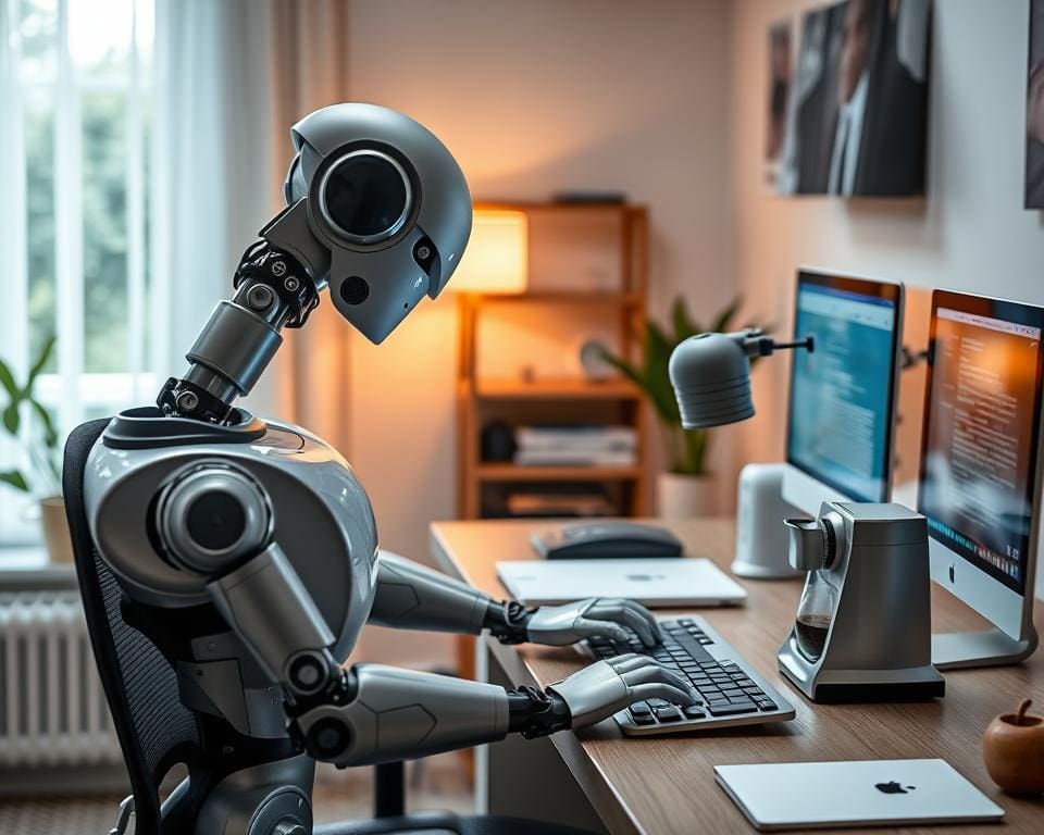 Hoe een slimme robotarm werk thuis automatiseert