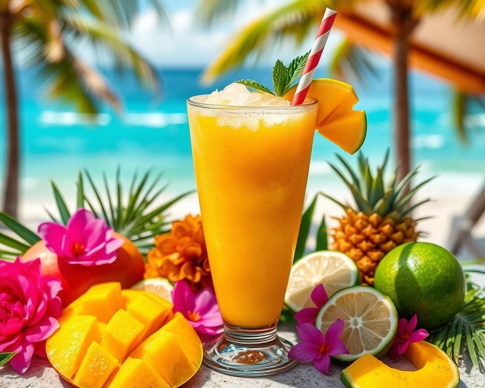 Hoe maak je een Frozen Mango Margarita