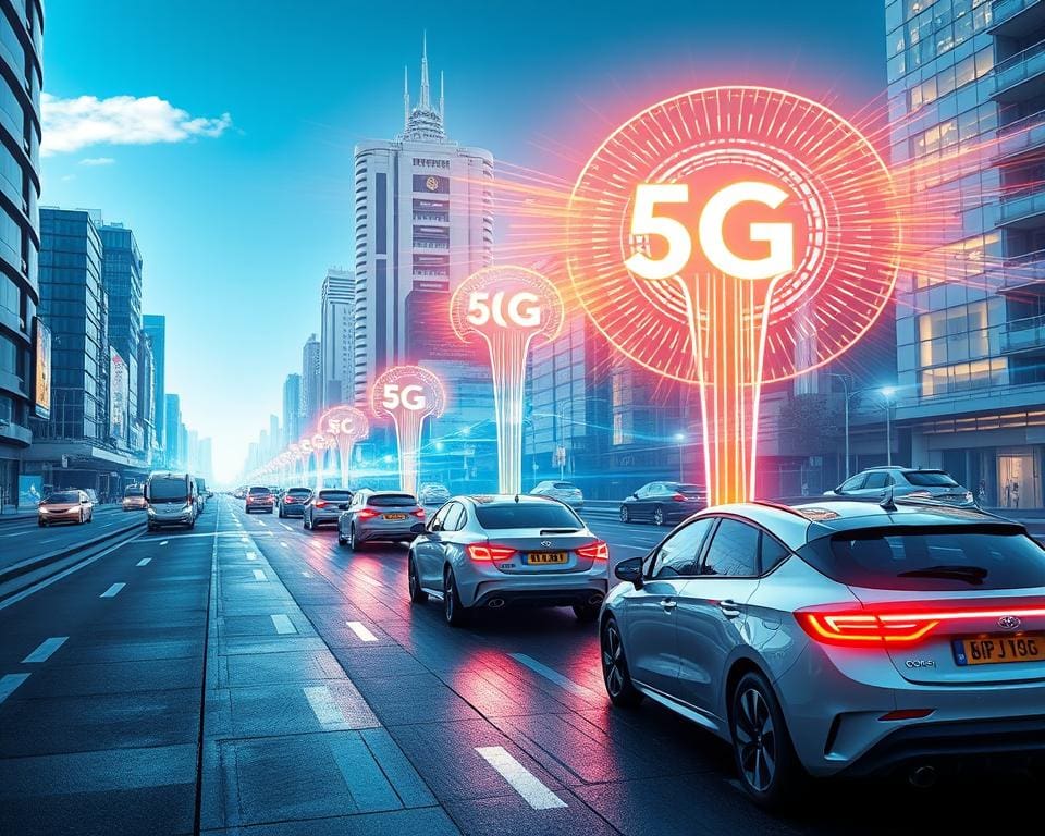 Hoe verandert 5G de communicatie tussen autonome voertuigen?