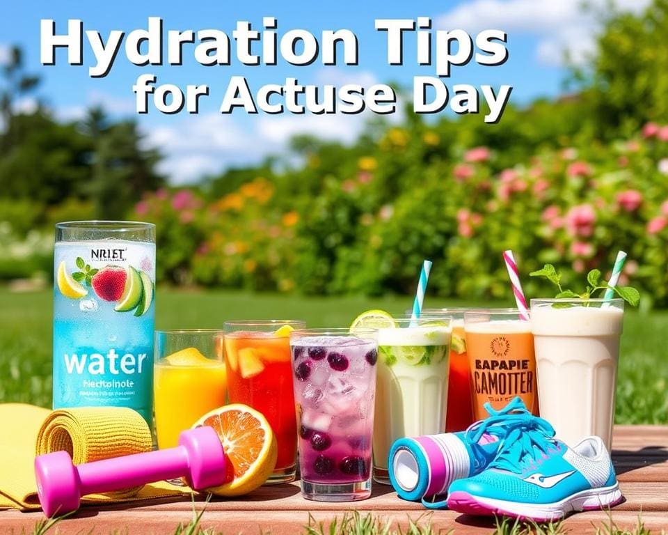 Hydratatietips voor actieve dagen
