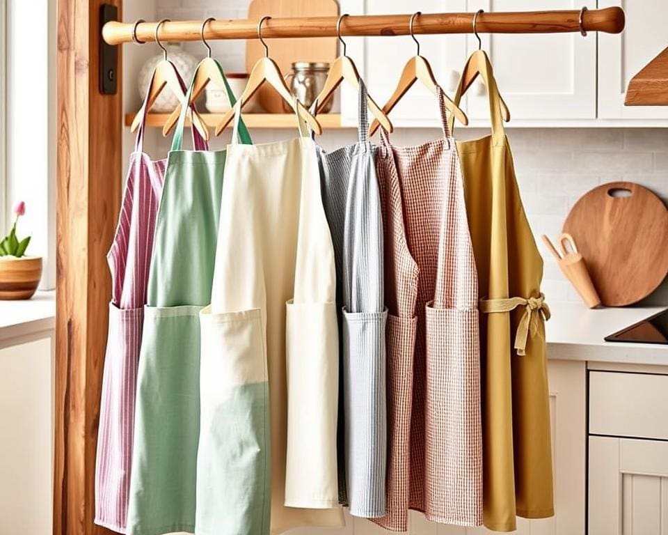 Keukenschorten met een geïntegreerde handdoeklus