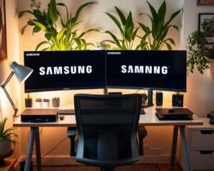 Samsung monitoren voor thuiswerken