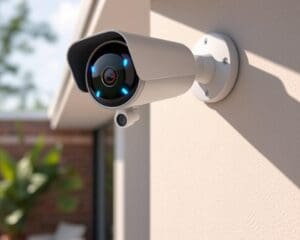 Slimme beveiligingscamera met gezichtsherkenning