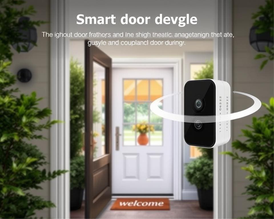 Slimme deurcamera met 360-graden zicht
