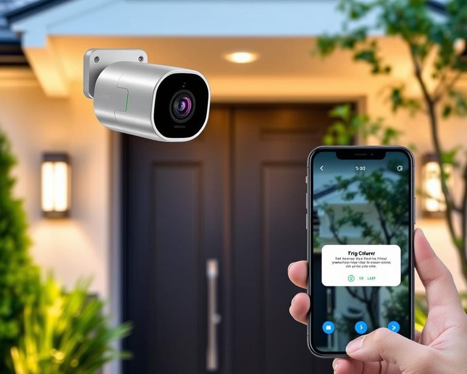 Slimme deurcamera met meldingen via smartphone