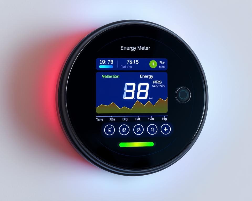 Slimme energiemeter met realtime verbruiksweergave