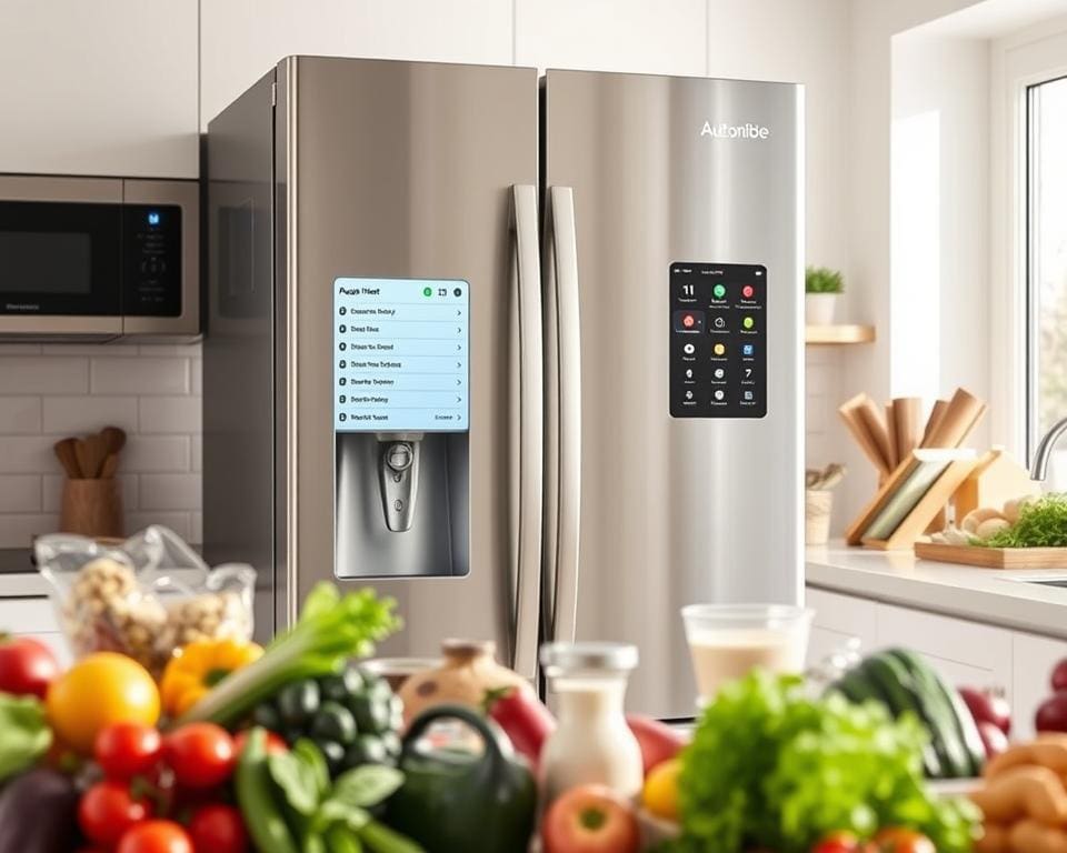 Slimme koelkast met automatische boodschappenlijst
