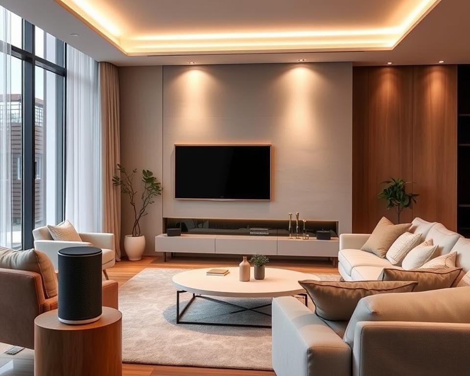 Slimme luidsprekers met stemherkenning