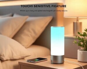 Slimme oplaadbare nachtlamp: draagbaar en functioneel