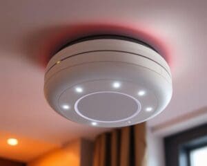 Slimme rookmelder met ingebouwde verlichting