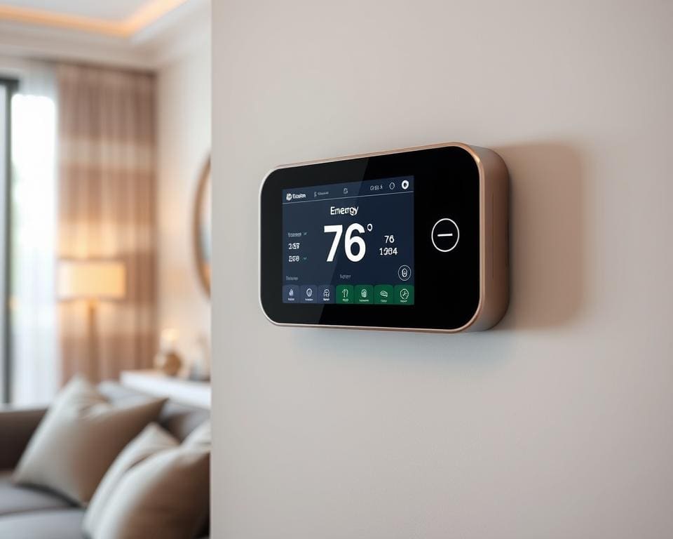 Slimme thermostaat met intuïtieve bediening
