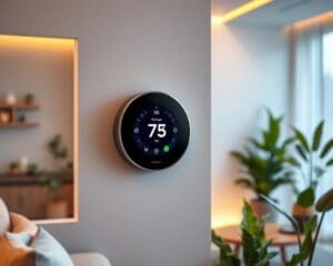 Slimme thermostaat met spraakbediening