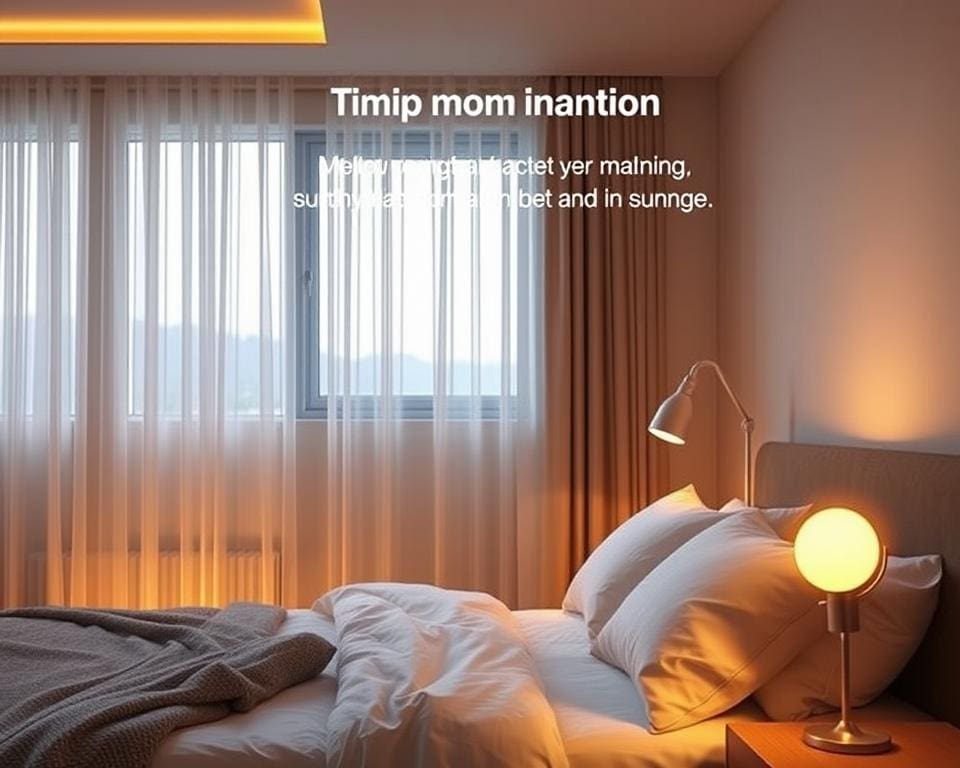 Slimme verlichting met ochtendwekkerfunctie