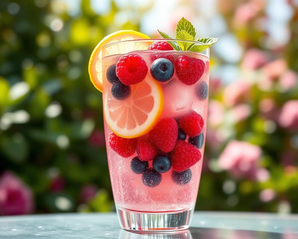 Sparkling Berry Lemonade voor zomerse dagen