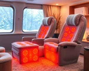 Stoelbeschermers met verwarmingsoptie voor winter