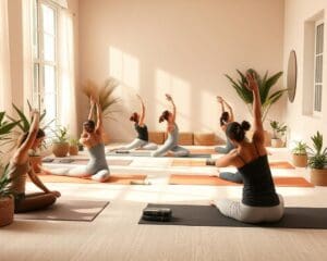 Stretchingroutines die stress verminderen