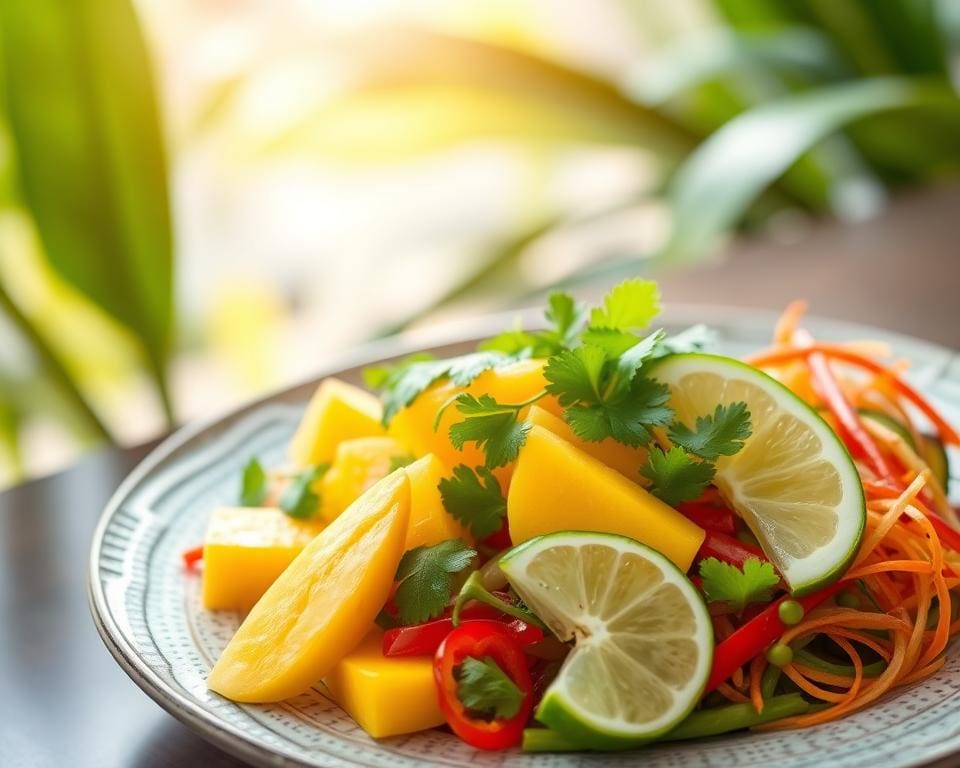 Thaise salade mango