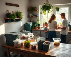 Tips om afval te verminderen in huis