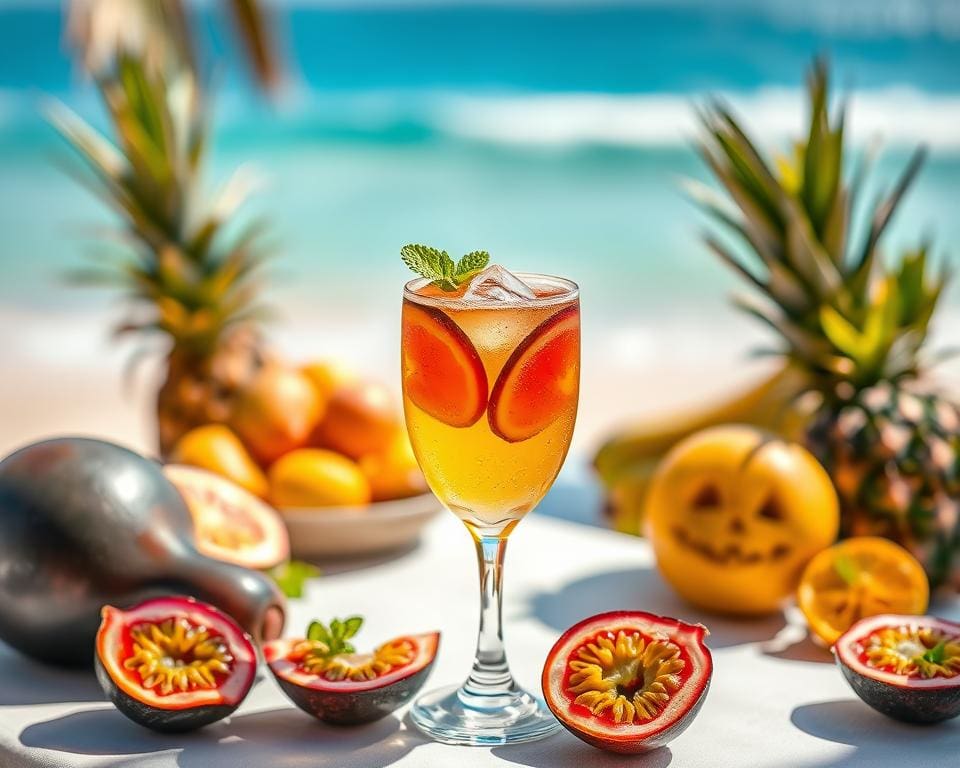 Verfrissende zomerse cocktail