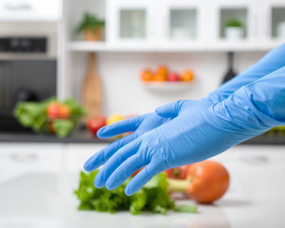 Waarom nitril handschoenen ideaal zijn voor voedselveiligheid