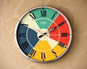 Wandklok in retrostijl: een vleugje nostalgie