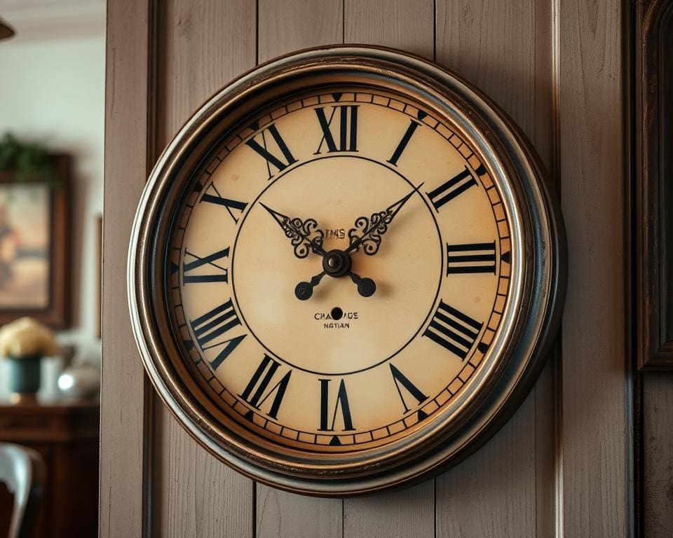 Wandklok in vintage stijl: retro charme voor je interieur
