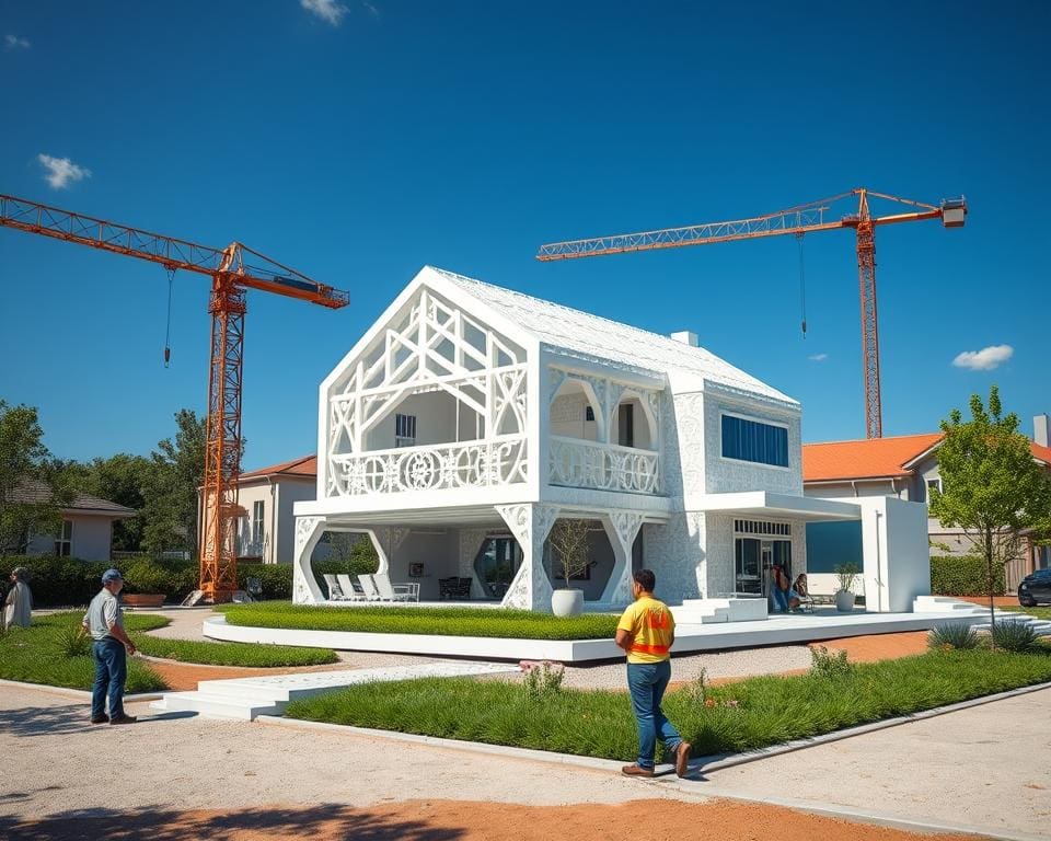 Wat maakt 3D-printing nuttig in woningbouw?