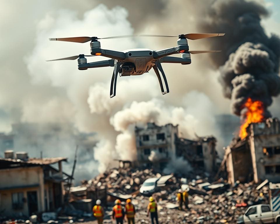 Wat maakt drones onmisbaar voor rampenbestrijding?