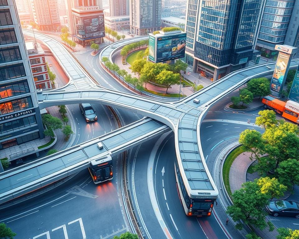 Wat zijn de voordelen van slimme netwerken in transport?