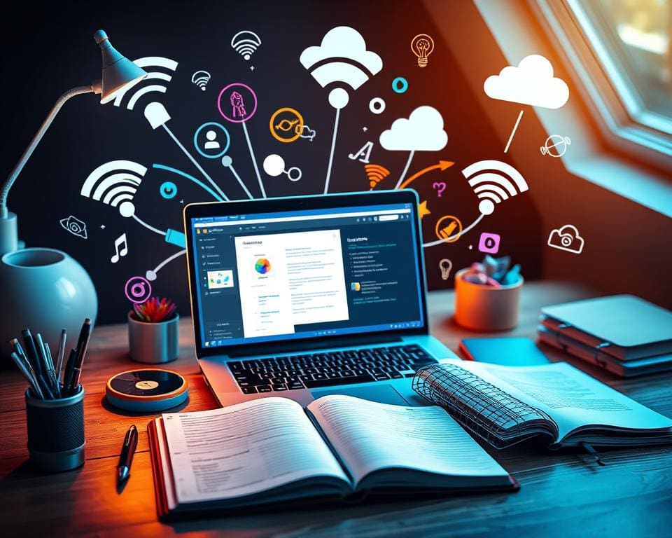 Welke technologieën bevorderen online schrijven?