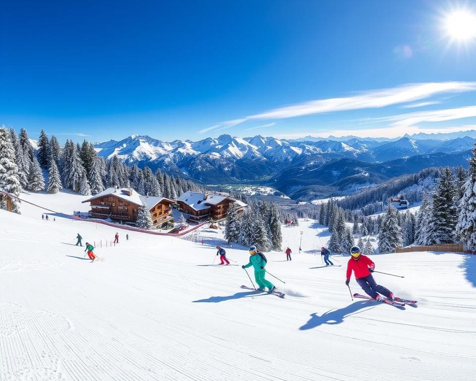 Wintersport activiteiten in Courchevel