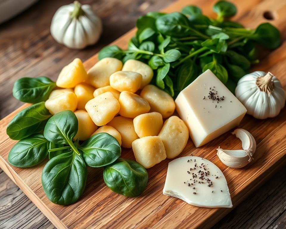 benodigde ingrediënten voor gnocchi recept