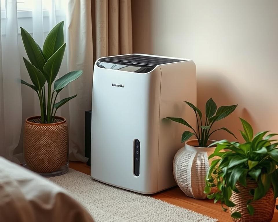 elektrische luchtontvochtiger voor kleine ruimtes