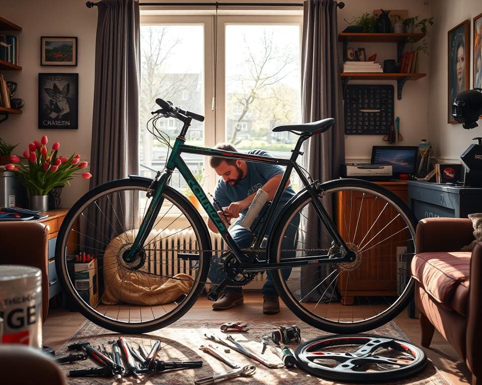 fiets onderhoud aan huis