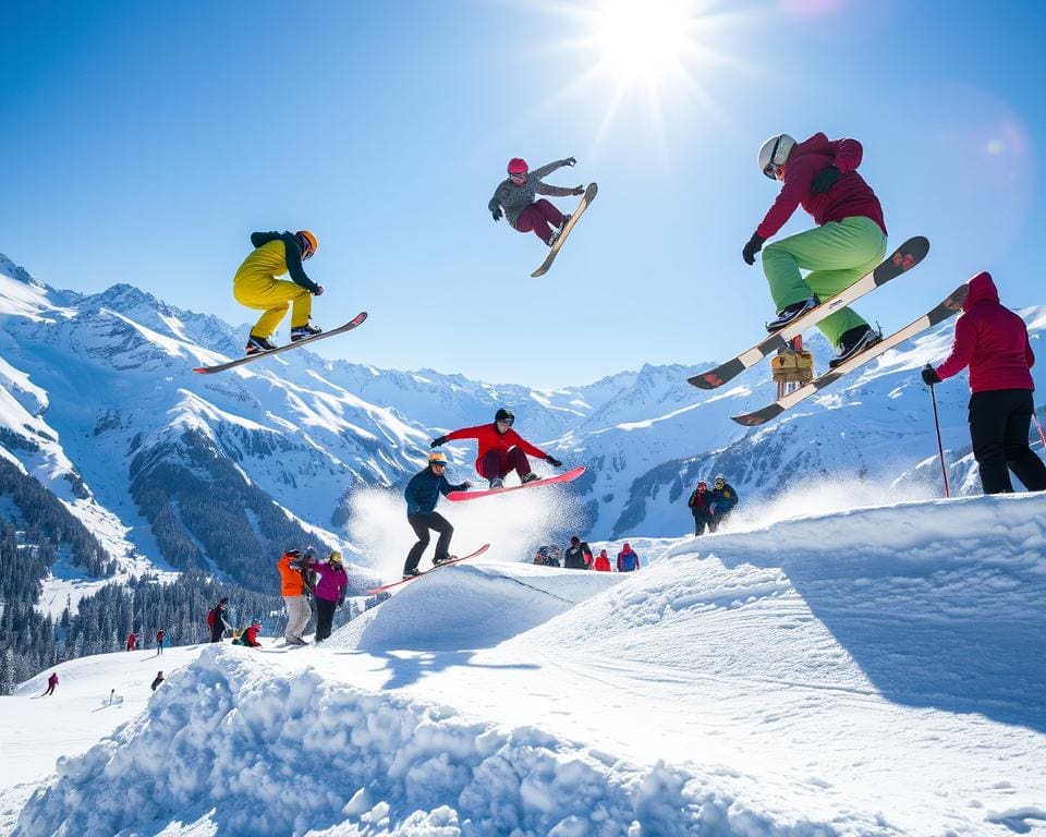 freestyle skiën Laax