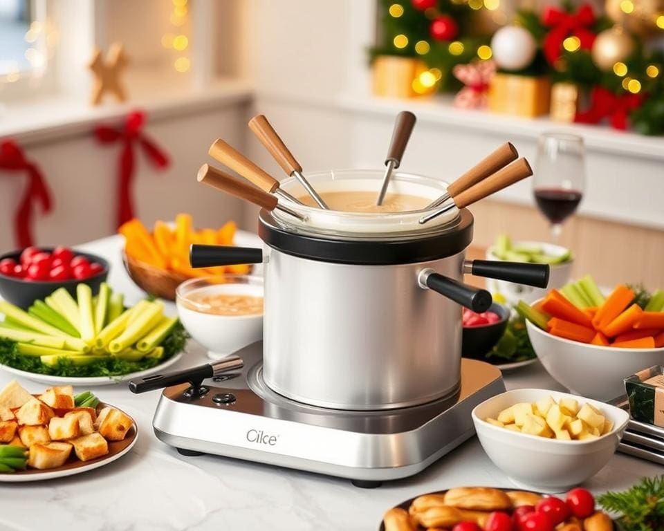 ideale fondueset voor feestjes