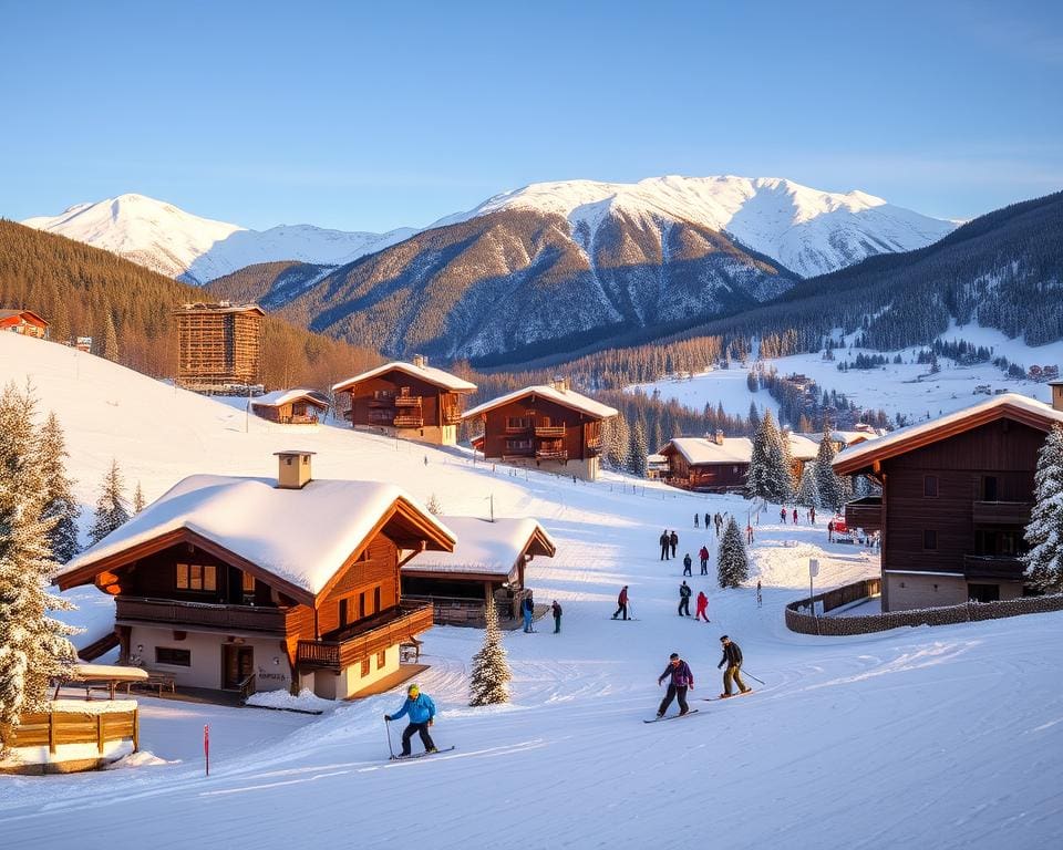 skiën in Zwitserland