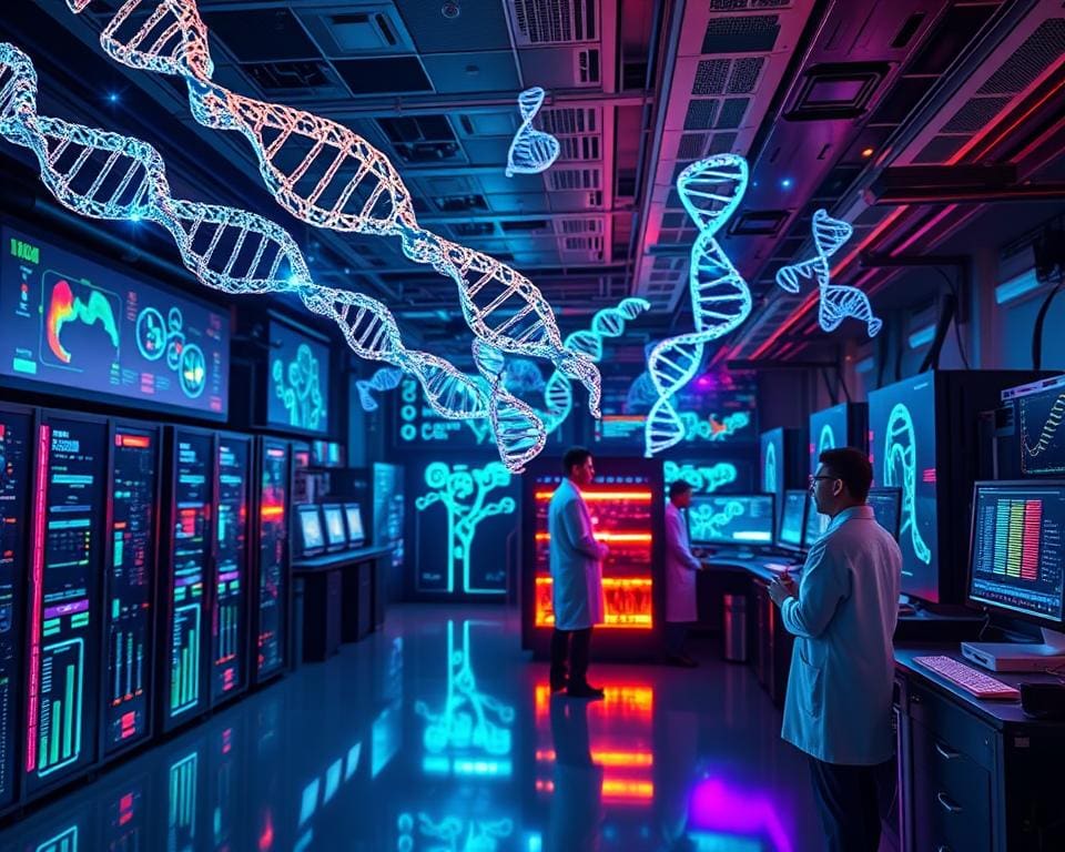 toepassingen quantum computing genetische simulaties