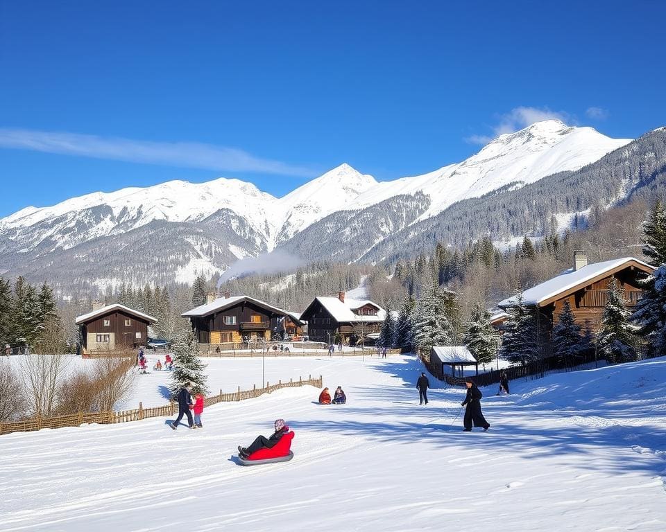 winterse activiteiten in Andermatt