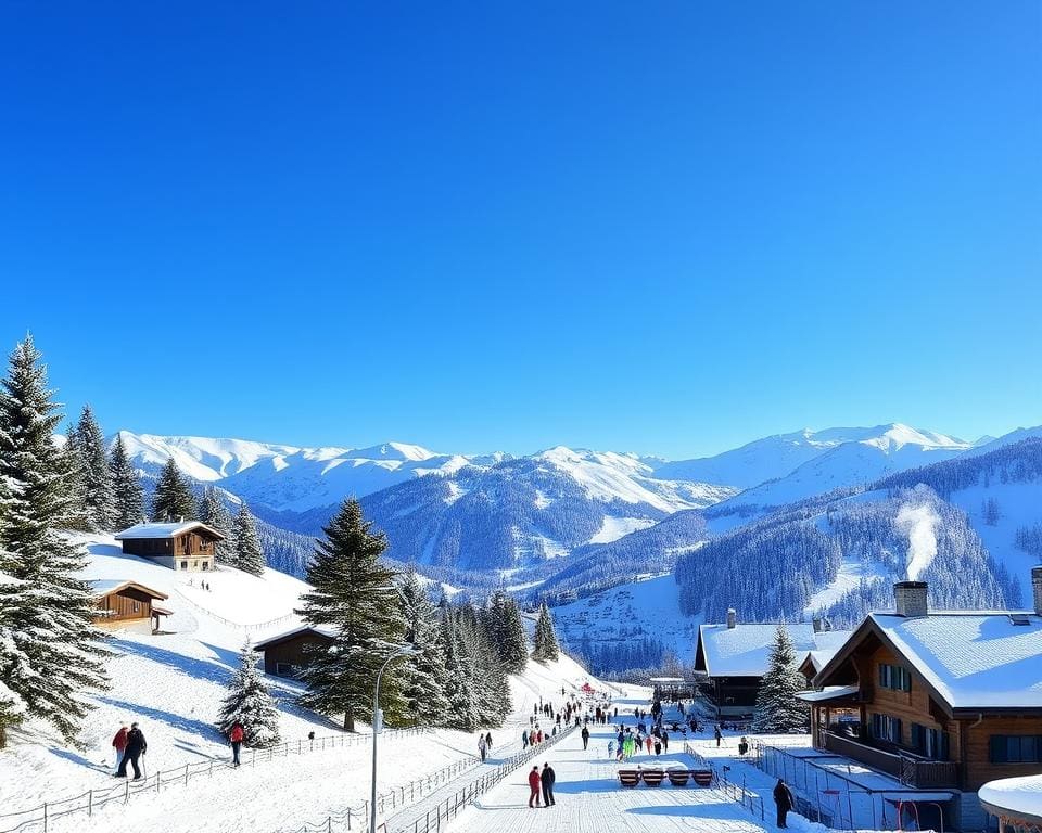 wintersport in Morgins