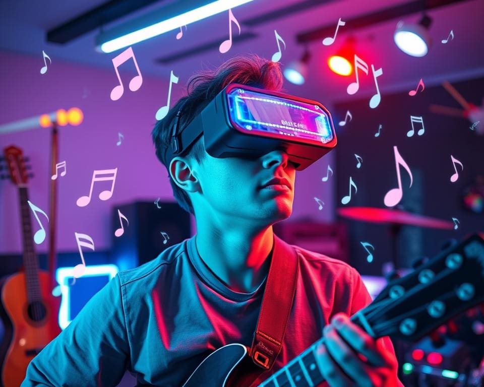 Hoe helpt augmented reality bij muziektraining?