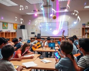 Hoe helpt augmented reality bij muziektraining?