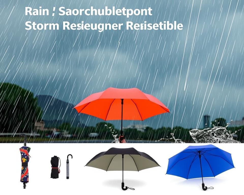 Inklapbare paraplu’s met stormbestendigheid