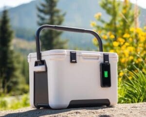 Koelboxen met ingebouwde laadoptie voor onderweg