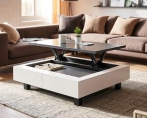 Opvouwbare koffietafels met verstelbare hoogte