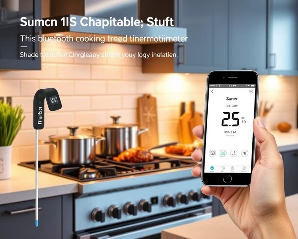 Slimme kookthermometers met Bluetooth voor gemak