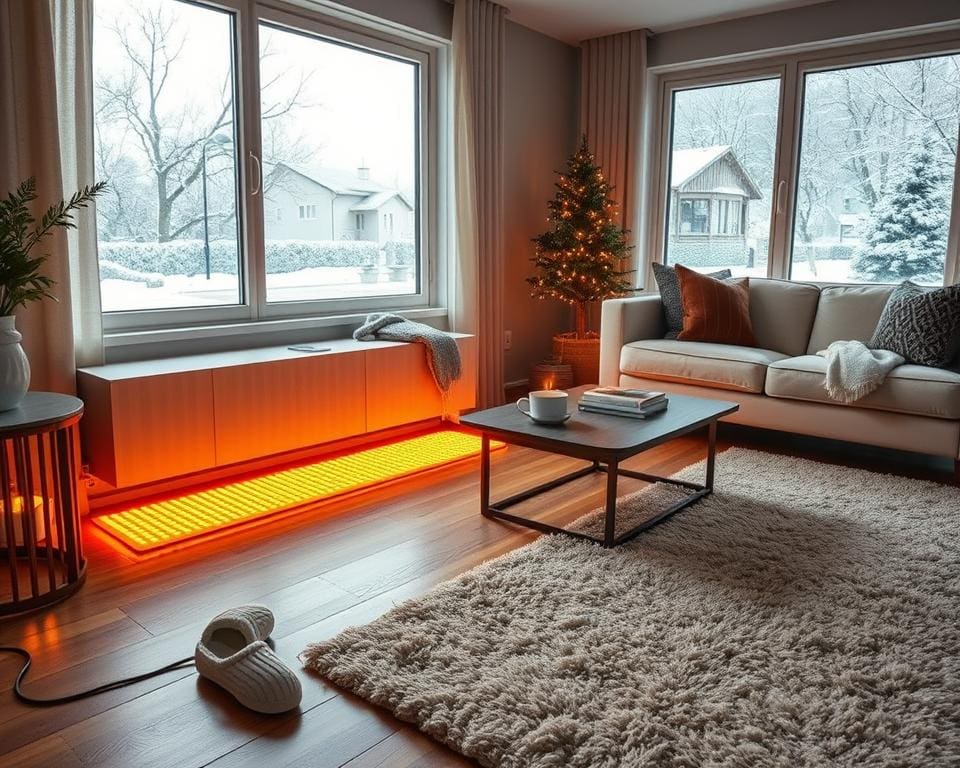 Wat zijn de voordelen van elektrische vloerverwarming in de winter?